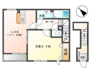 チェリーヒルズIIの物件間取画像